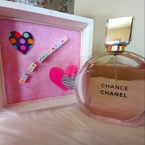 Barely used Chance by Chanel.           Eau de Parfum